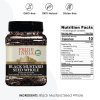 Pride of India – Black Mustard Seed – Gourmet & Vegan Indian Spice – Pungent/Spicy Flavor – Dry Seasoning - Gluten & GMO Free – Easy to Use – 8 oz. Me