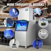 VEVOR Commercial Ice Maker, 400LBS/24H Ice Making Machine with 330.7LBS Large Storage Bin