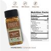 Pride of India – Coriander Seed Whole – Fresh & Gourmet Indian Whole Spice – Good for Curries/Meat/ Chicken – Easy to Use – 1.4 oz. Small Dual Sifter