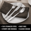 48-Piece Silverware Set with Steak Knives for 8, Stainless Steel Flatware Cutlery Set For Home Kitchen Restaurant Hotel, Kitchen Utensils Set
