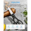 D.Perlla Knife Set, 16 PCS High Carbon Stainless Steel Kitchen Knife Set, BO Oxidation for Anti-Rusting