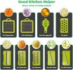 Vegetable Chopper, 14 in 1 Mandoline Slicer Multi-Function Kitchen