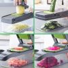 Vegetable Chopper, 14 in 1 Mandoline Slicer Multi-Function Kitchen