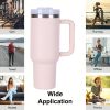 40oz V2 large capacity tumbler,  With Handle And Straw Lid