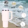 40oz V2 large capacity tumbler,  With Handle And Straw Lid
