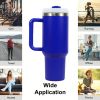 40oz V2 large capacity tumbler,  With Handle And Straw Lid