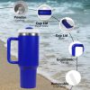 40oz V2 large capacity tumbler,  With Handle And Straw Lid