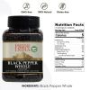 Pride of India – Black Peppercorn Whole – Gourmet & Culinary Spice – Full Bodied