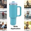 40oz V2 large capacity tumbler,  With Handle And Straw Lid