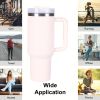 40oz V2 large capacity tumbler,  With Handle And Straw Lid