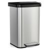 13.2 Gallon Step Trash Can with Soft Close Lid and Deodorizer Compartment