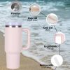 40oz V2 large capacity tumbler,  With Handle And Straw Lid
